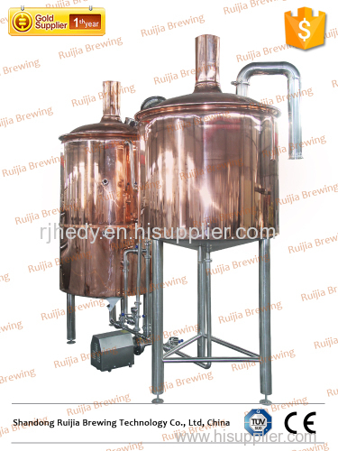 beer manufacturing machine 300L red copper beer brewery equipment Made in China