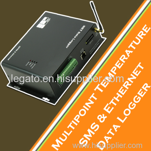 Multipoint Temperature SMS & Ethernet Data Logger