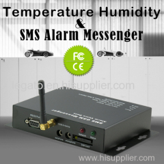 SMS temperature & humidity alert