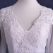 ALBIZIA high quality Beading White Lace Tulle Sweep/Brush modest Mermaid Wedding Dresses