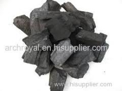 Hardwood and softwood charcoal