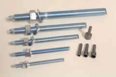 Zinc chemical anchor bolt