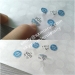 Silver Round Tamper Evident Void Stickers