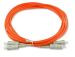 Multi mode SC-SC(PC/UPC) patch cord(duplex)