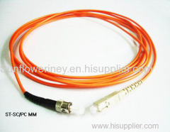 Multi mode SC-ST(PC/UPC) patch cord(simplex)