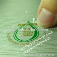 Custom Transparent Tamper Evident Destructible Vinyl Stickers for Security Seal Stickers