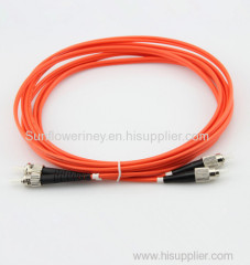 Multi mode ST-FC(PC/UPC) patch cord(duplex)