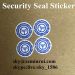 warranty void if seal broken or removed stickers/inspected warranty seal stickers/warranty void if seal broken stickers