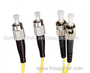 Single mode ST-FC(PC/UPC) patch cord(duplex)