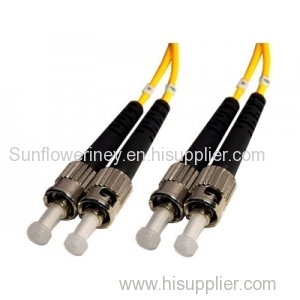 Single mode ST-ST(PC/UPC) patch cord(duplex)