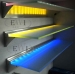 Anodising LED aluminum extrusion profile for surface mounted glass