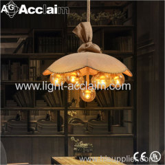 Beanstalk chandelier creative personality retro industrial linen restaurant chandelier chandelier clothing store