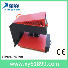 pneumatic single station heat press machine