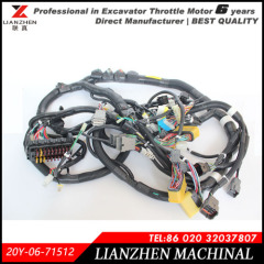 Excavator new series inner cabin wiring harness 20Y-06-71512