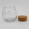 Pumpkin Shaped Glass Storage Jars