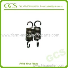 wire pulling spring zinc coated springs tension hook spring double hook pulling spring double hook pulling spring