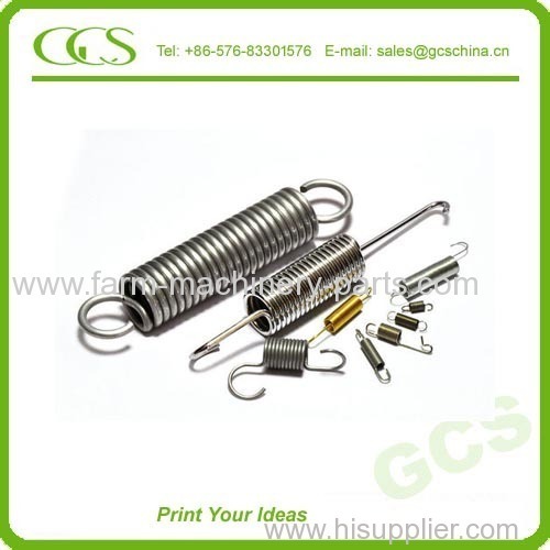 zinc plating extension springs