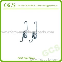 stainless steel pulling spring bend hook coil extension spring double hook tension coil spring swing tension coil spring