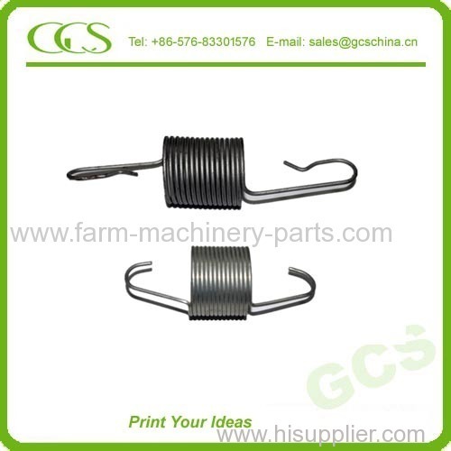 coiled high tension spring