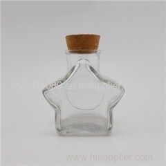 Star Shaped Glass Candy Jars