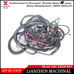 Excavator new series outer cabin wiring harness 20Y-06-31614