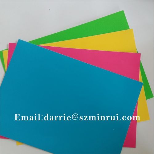 China top factory of tamper evident Colorful Ultra Destructive vinyl Eggshell sticker material jumbo rolls