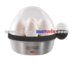 Stainless Steel Egg Genie Electric Egg Cooker By Big Boss