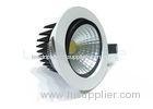 COB Aluminium / Glass Super Bright Fall Ceiling LED Lights 5W Rotatable View Angle