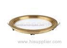 100V - 240V 3W LED Ceiling Panel Lights With Gold Plating Color CE RoHS