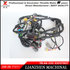 Excavator new series inner cabin wiring harness 208-06-71511