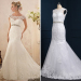 ALBIZIA Fashion Ivory Lace Beading Off-the-shoulder Sweep/Brush Mermaid Wedding Dresses