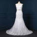 ALBIZIA Fashion Ivory Lace Beading Off-the-shoulder Sweep/Brush Mermaid Wedding Dresses