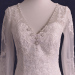 ALBIZIA Exquisite Ivory V-neck Beads Lace Tulle wholesale Mermaid Wedding Dresses