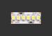 Low Lumen Bi Color LED Strips Ultra Bright Single Line 120 Degree Beam Angle