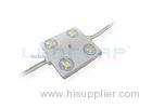 4 LEDs Injection Super Bright SMD LED Module 140 Degree Viewing Angel IP65