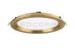 Aluminium 18W Ultra Thin LED Panel Lights Round With Golden / Sliver Cover