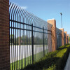 Steel picket fence panels