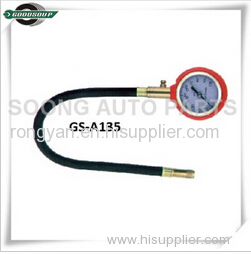 Long Chuck Dial Tire Pressure gauge