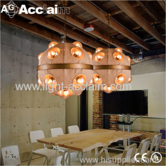 Originality chandelier Fabric pendant lamp Round ball lighting Retro personality lamp