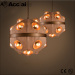Originality chandelier Fabric pendant lamp Round ball lighting Retro personality lamp