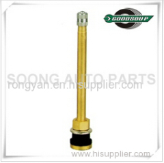 TR573 Brass Tubeless Truck and Bus Tire Valves