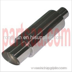 Stainless Steel Muffler With Slant Tip