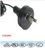 Australia standard 3 pin power plug 3 core power cord with SAA approval