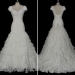 ALBIZIA high quality Pleated Ruffles Beading Organza Chiffon Mermaid Wedding Dresses