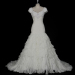 ALBIZIA high quality Pleated Ruffles Beading Organza Chiffon Mermaid Wedding Dresses