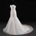 ALBIZIA Simple Ivory Lace Tulle Applique Beads Long Mermaid Wedding Dresses