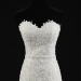ALBIZIA Simple Ivory Lace Tulle Applique Beads Long Mermaid Wedding Dresses