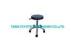 Adjustable Cleanroom Chairs ESD Stool PU Foam Round Cushion 440mm - 600mm