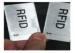 Clothing jeans hang tags RFID Label of Ivory board / coated paper