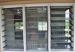 Waterproof Adjustable Glass Shutter Window Soundproof With Aluminum Frame